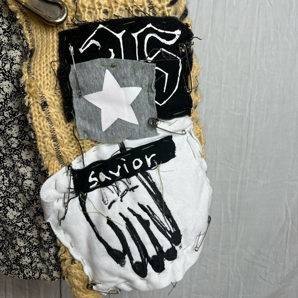 Holy Inheritance Custom Handmade 1 of 1 “Bite & Devour” Vest - $110 OBO - Picture 6 of 6